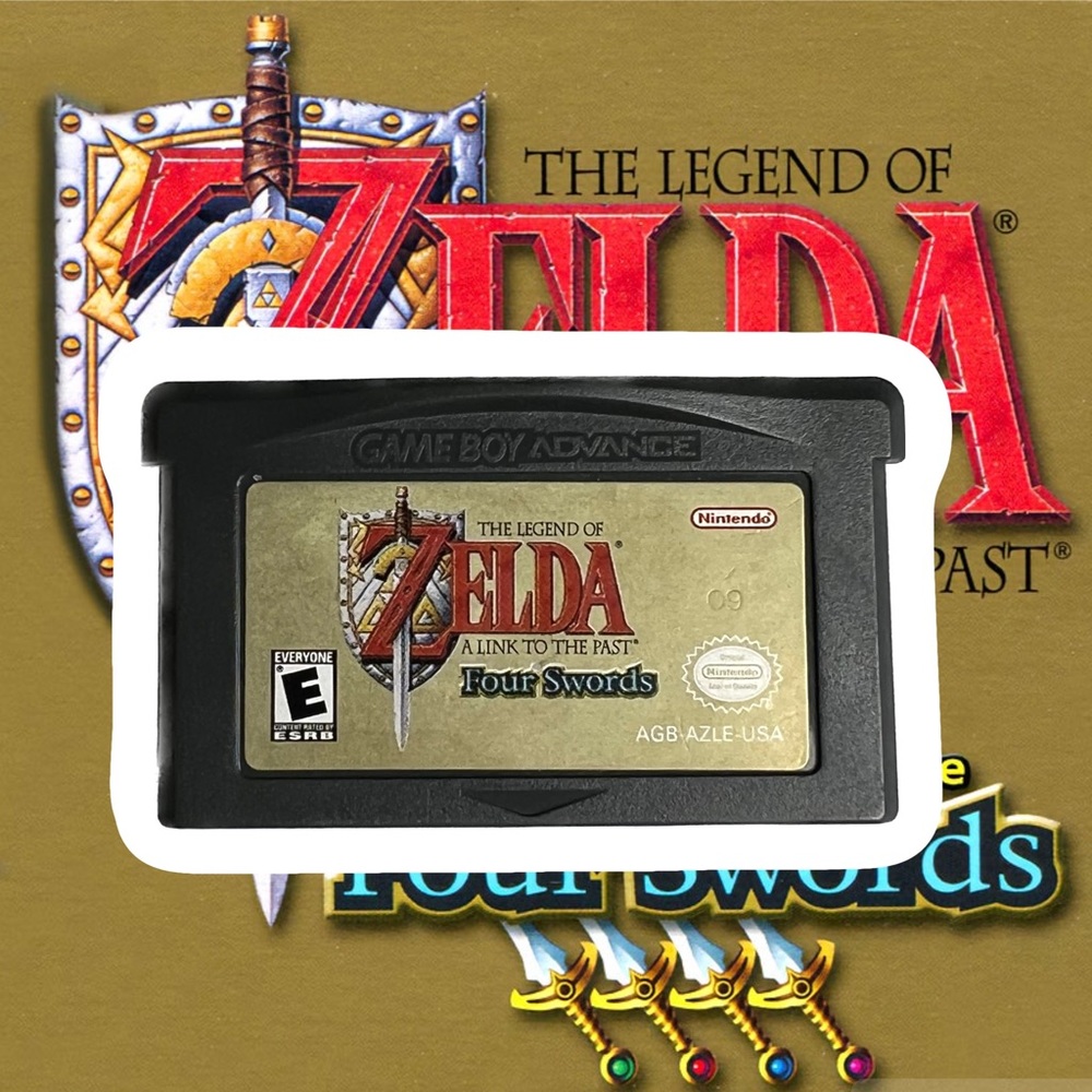 ZELDA FOUR SWORDS FOR GAME BOY ADVANCE